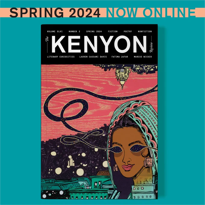 Spring 2024 Issue 
CoverDetail of City Inside Her from the Architects of the Future portfolio (2014). 

Woodblock and screenprint. 

28.5 x 37 in.

Collection of The Gund at Kenyon College

Gift of David Horvitz ‘74 and Francie Bishop Good