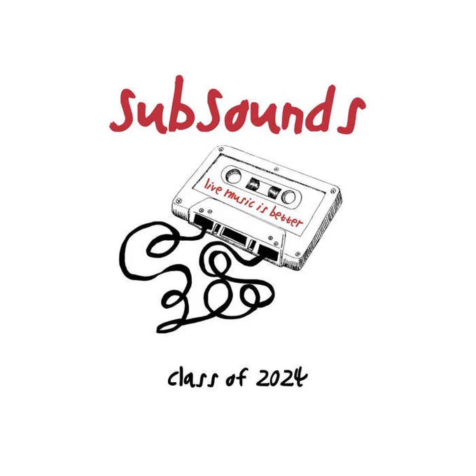 SubSounds logo with tape cassette graphic