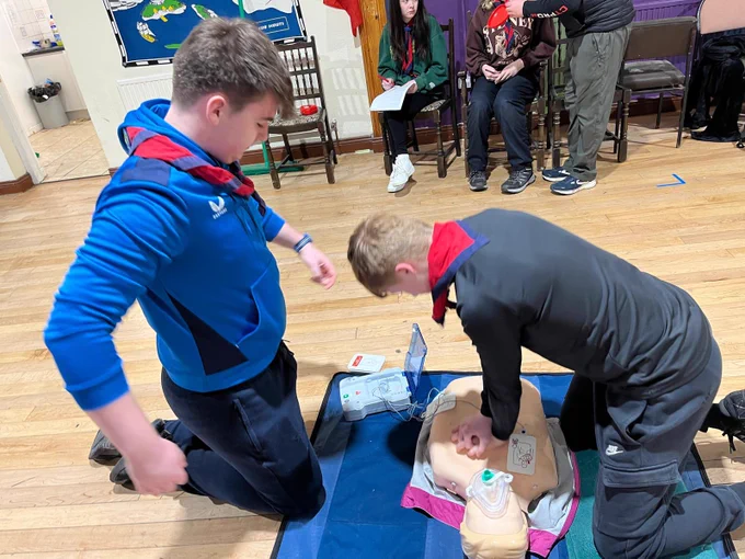 CPR practice