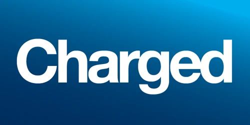 Graphic with the word 'Charged' written