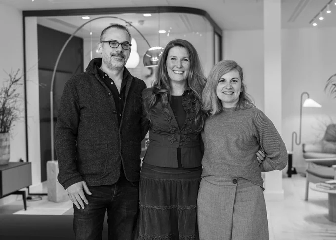 New Associates Ben Thomas, Gosia Meder Baumann and Ela Walkowiak (from left to right).