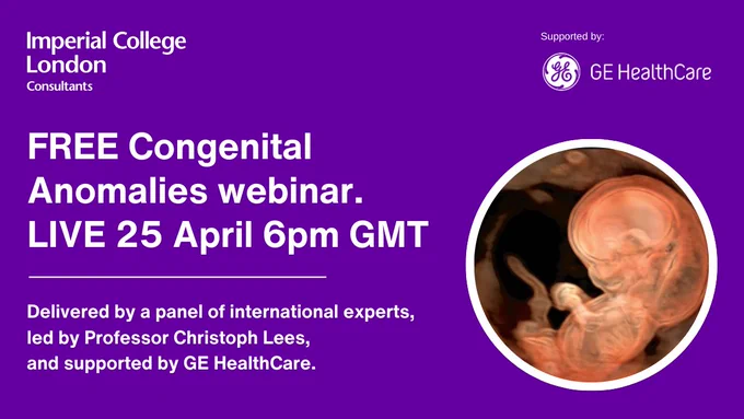 Free webinar on Congenital Anomalies