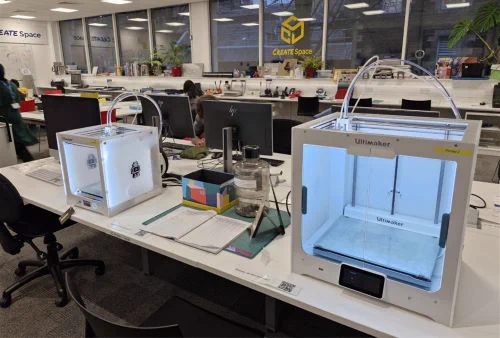 Image of the 'CreateSpace' at Dundee University Library