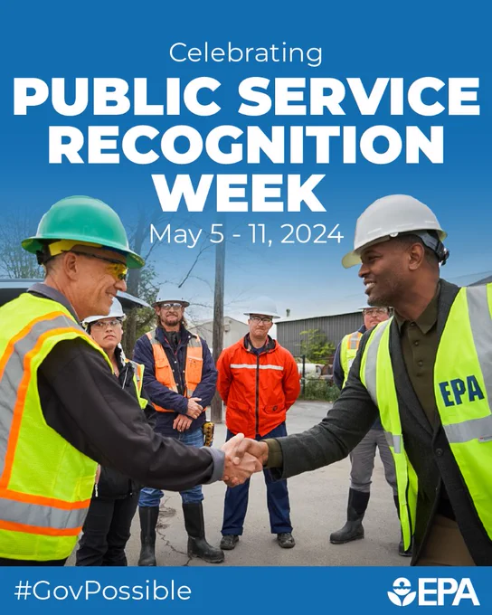 Celebrating 
PUBLIC SERVICE RECOGNITION WEEK
May 5-11, 2024
