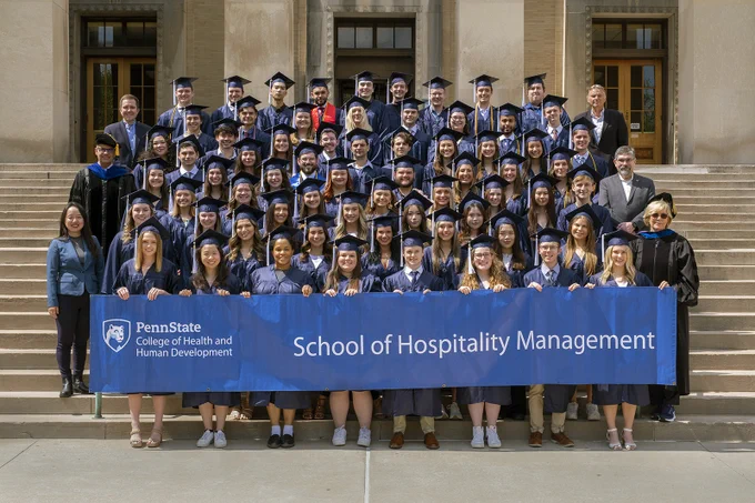 School of Hospitality Management graduates