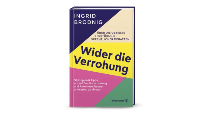 Buchcover: Wider die Verrohung - erscheint am 8. Juli im Brandstätter Verlag