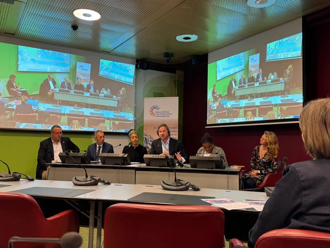 Humanitarian Networks and Partnerships Week is an annual event organised by the United Nations Office for the Coordination of Humanitarian Affairs.