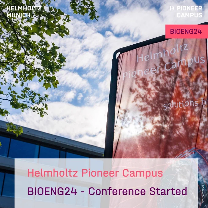 Helmholtz Pioneer Campus: BIOENG24 - Conference Started