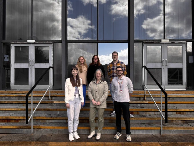 Left to right: Sally Reaper, Jennifer Louden, Colin Farquhar,Hanna Louise, Susan Whyte and Bart Grabski.