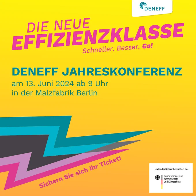 Die DENEFF Jahreskonferenz 2024 in Berlin - Seien Sie dabei!