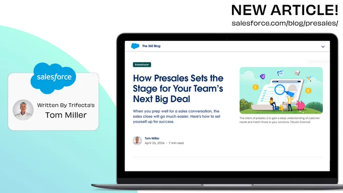 computer page for blog written by Tom Miller about Presales