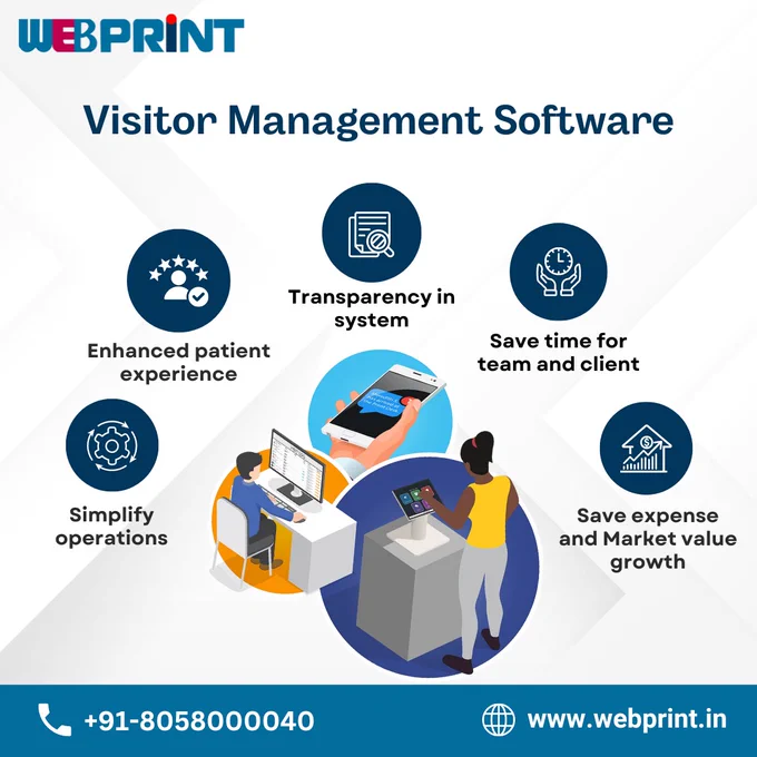 Visitor Management Software
Transparency in system
Enhanced patient experience
Simplify operations
Save time for team and client
Save expense and Market value growth

Provide a Stress Free Waiting Experience to Your Customers With Webprint
Best Token/Queue Management Software, Free Demo for Token/Queue Management Software, Free installation of Token/Queue Management Software.

Get subscription now!
Try Webprint today!
Get Demo Now
👉 www.webprint.in

Webprint Queue Management Software
Contact Info:-
Website -www.webprint.in
Call - 8058000040, 8005833126
Email - webprint7@gmail.com

Webprint
Managed by SANGHTECH

#QMS #token #Queue #tokenmanagement #queuemanagement #tokenmanagementsystem #queuemanagementsystem #tokenmanagementsoftware #jaipurearthquake #earthquake #tokendisplay #tokendisplaysystem #tokendispenser #uae #queuemanager #hospital #doctors #revolution #sallon #bank #temples #besttokenmaneger #bestqueuemanager #besttokenmanagementsoftware #bestqueuemanagementsoftware #doctor