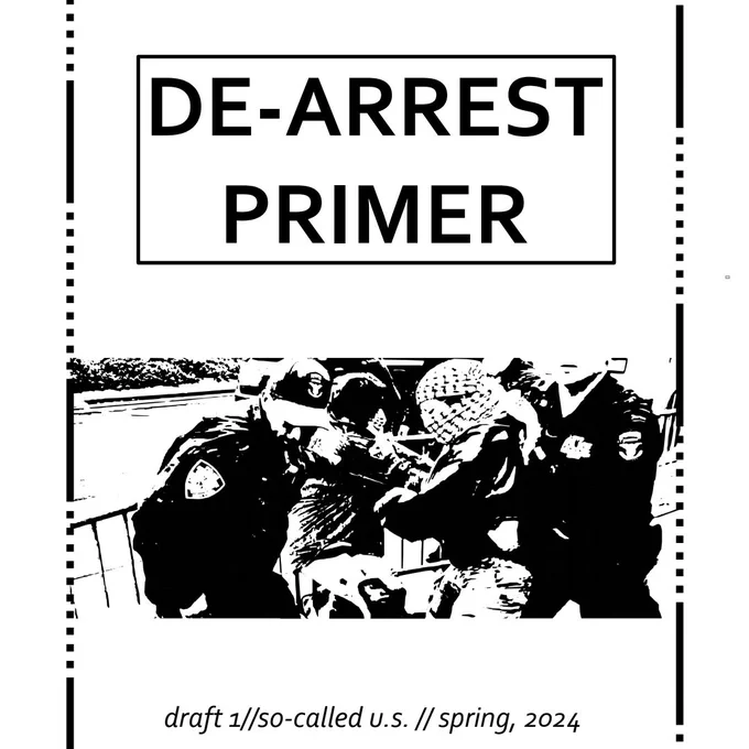 DE-ARREST
PRIMER
draft 1//so-called U.s. // spring, 2024
