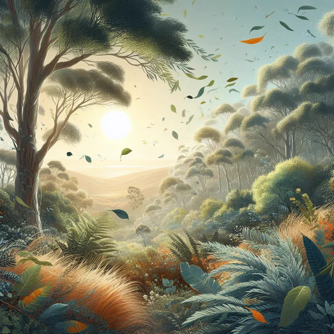 nature scene, created by copilot/GPT-4