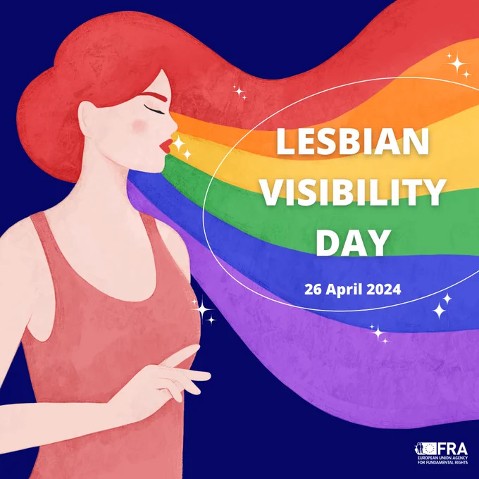 Lesbian visibility day, 26 April 2024.