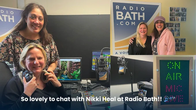 Pippa Russell on Radio Bath 