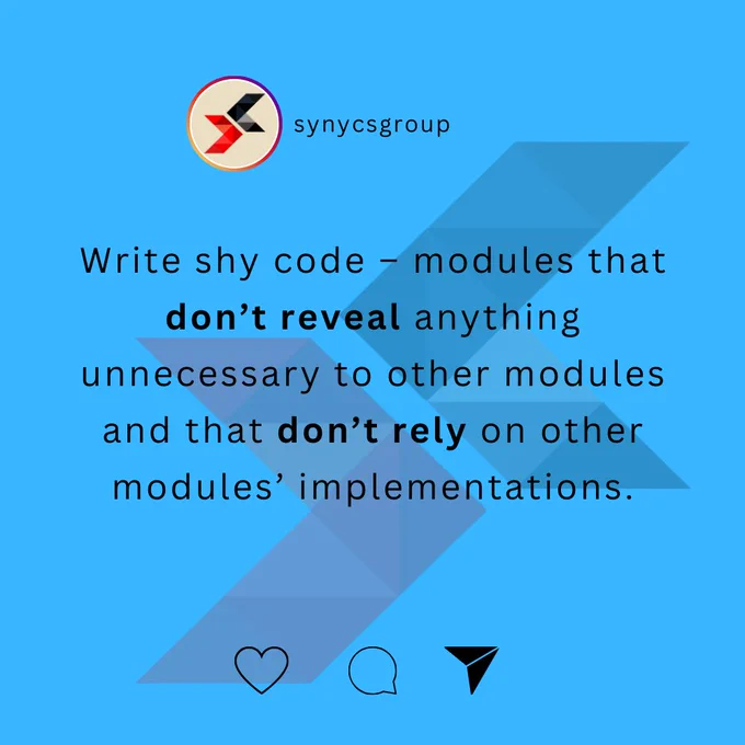 We craft code with modesty at Synycs. Our modules are discreet, revealing only what's essential and standing strong on their own merits. 🛡🕵‍♂Happy Weekend🎉

#SynycsGroup #developerinspiration #developerquotes #InnovationWeekend #MotivationalQuotes #UnveilingReality #CodeWithModesty