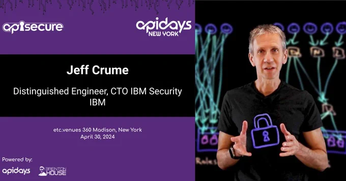 Join Jeff Crume (IBM Security) at #APIsecure to explore Adversarial AI & its impact on #APISecurity. Don't miss APIsecure at #apidays New York! #AI #MachineLearning  🔗https://www.apidays.global/new-york/