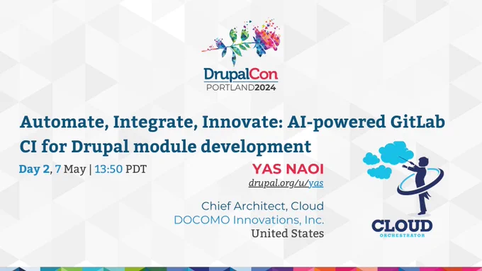 Automate, Integrate, Innovate: AI-powered GitLab CI for Drupal module development