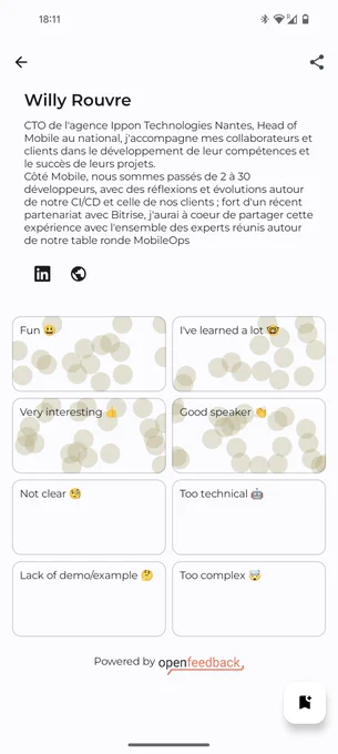 Feedbacks about the MobileOPS roundtable with very good feedbacks