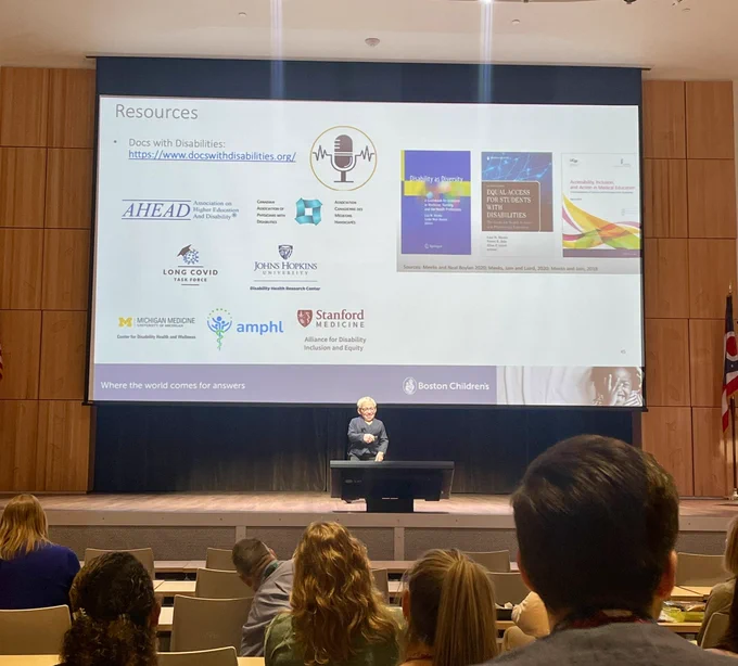 Resource slide for inclusivity in healthcare