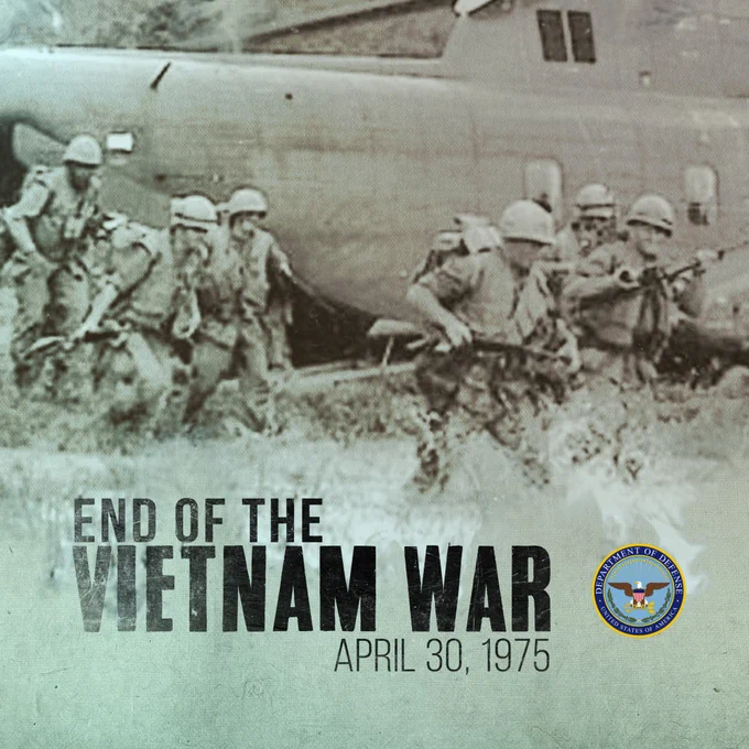 End of the Vietnam War graphic