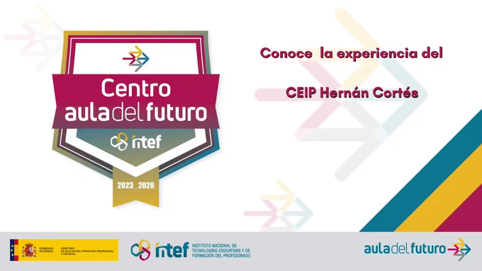 Cartel Aula del futuro