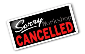 Sorry workshop cancelled