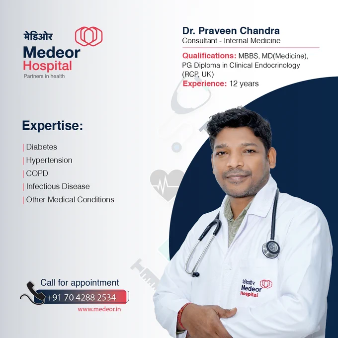 Best General Physician in Dwarka Delhi | Medeor Hospital 