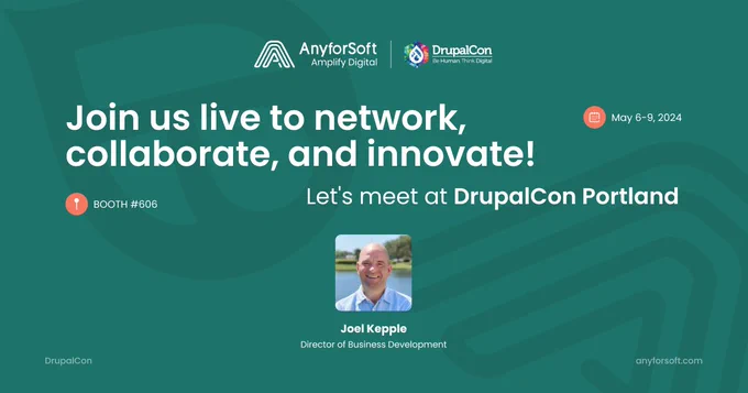 AnyforSoft at DrupalCon Portland 2024