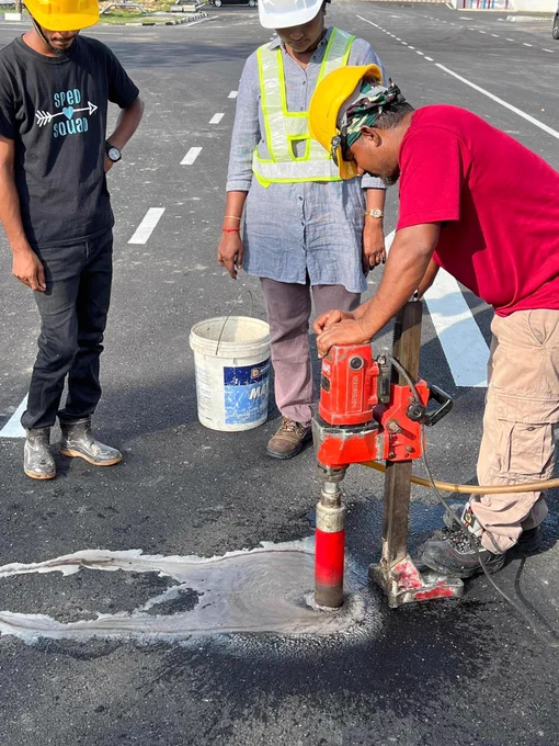 👷 Coring test inspection with JKR officers. 🕳️🕳️🛣️🛣️

#IPMProfessionalServices #FinalInspection #FactoryCompletion #FactoryConsultant #EngineeringConsultancy #ProfessionalEngineering #DesignFactory #CoringTest #AuthorityInspection #JKRInspection #EngineeringConsultant