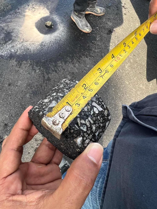 👷 Coring test inspection with JKR officers. 🕳️🕳️🛣️🛣️

#IPMProfessionalServices #FinalInspection #FactoryCompletion #FactoryConsultant #EngineeringConsultancy #ProfessionalEngineering #DesignFactory #CoringTest #AuthorityInspection #JKRInspection #EngineeringConsultant