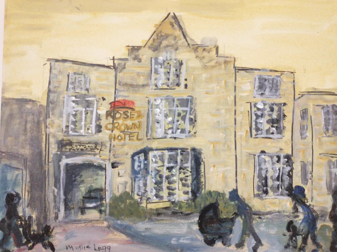 Rose and Crown Hotel - artist Mollie Legg