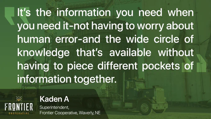 It's the information you need when you need it-not having to worry about human error-and the wide circle of knowledge that's available without having to piece different pockets of information together.