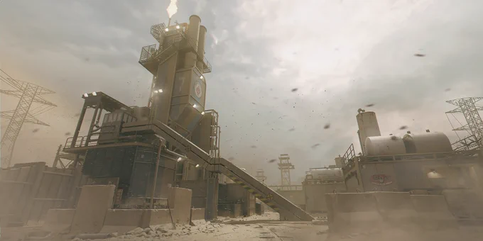 Call of Duty Modern Warfare 3 Multiplayer Map, Rust. 