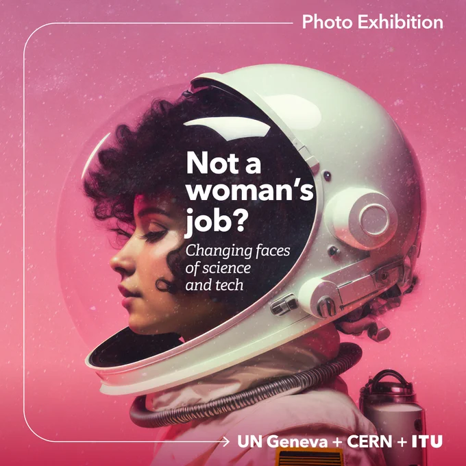 Promo image for the call for photos for the Not a woman's job? Photo exhibition