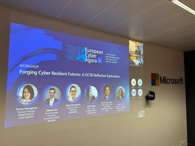 GC3B Session at the European Cyber Agora
