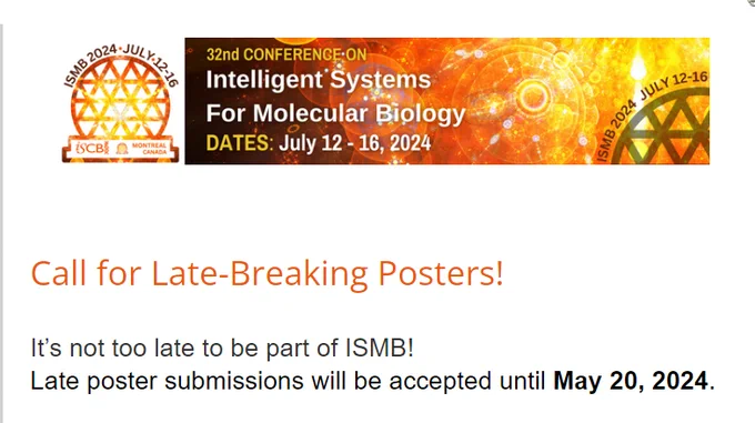 SysMod at ISMB conference