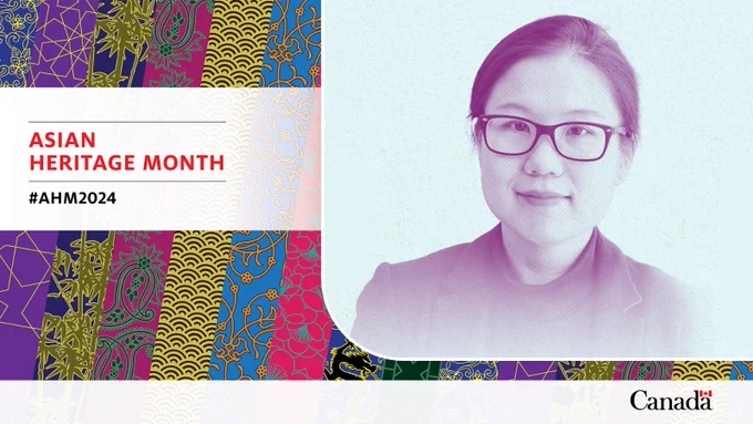 Portrait of Kate Choi. 

Asian Heritage Month. #AHM2024. 
