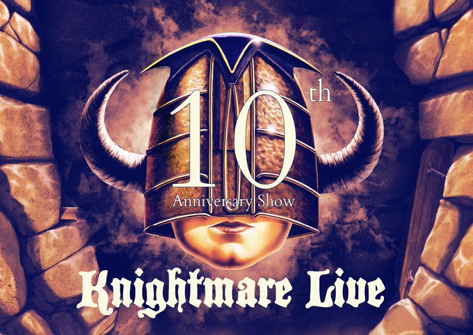 it looks like, can it be? a teaser for some upcoming Knightmare Live shows???