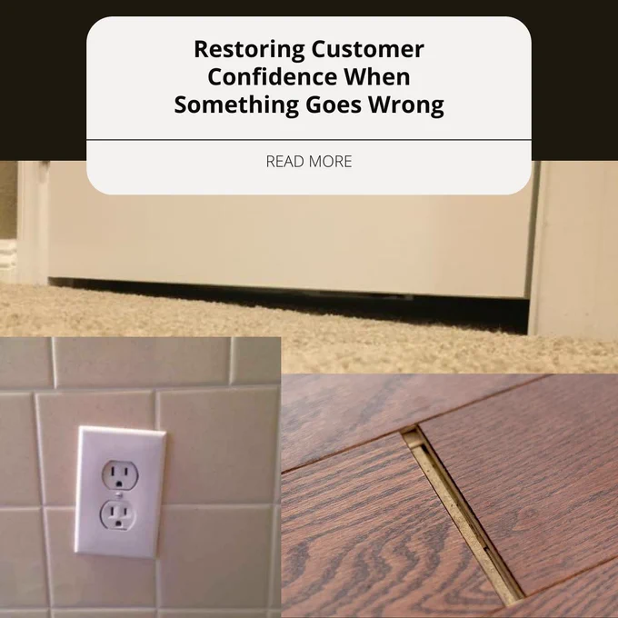 What truly matters in customer service is how we respond to these situations. You can restore trust and confidence in your customers by acknowledging the problem, apologizing sincerely, fixing the issue, taking ownership, and acting with urgency. Read our latest blog post for our proven 5-step process to restore customer confidence!

#constructiontechnology #constructionmanagement #customerexperience