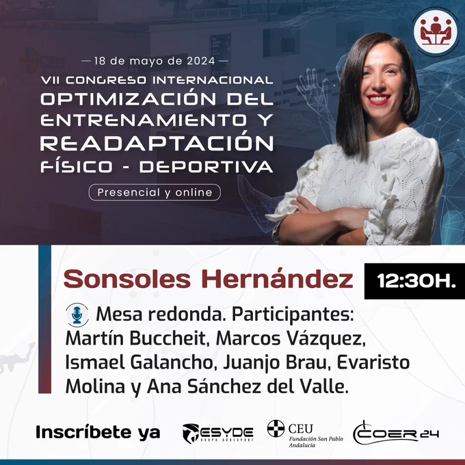 Sonsoles encargada de la mesa redonda