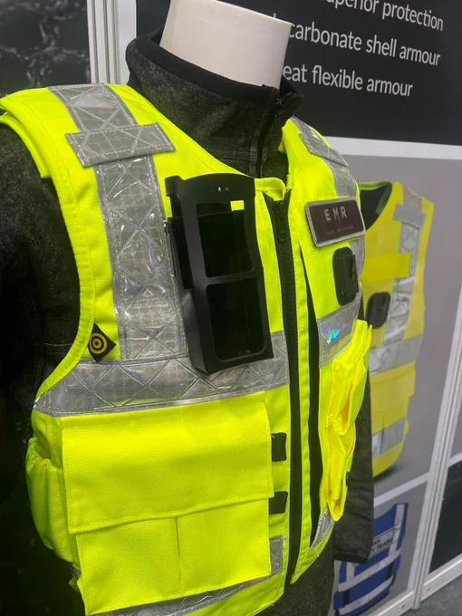 Peter Jones ILG Leather Radio Case at The Security Event 2024