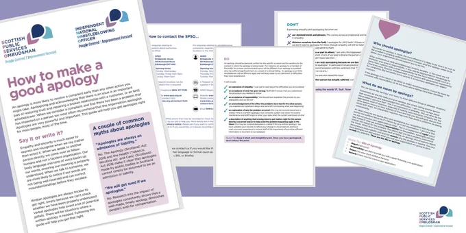 SPSO's apology guidance document