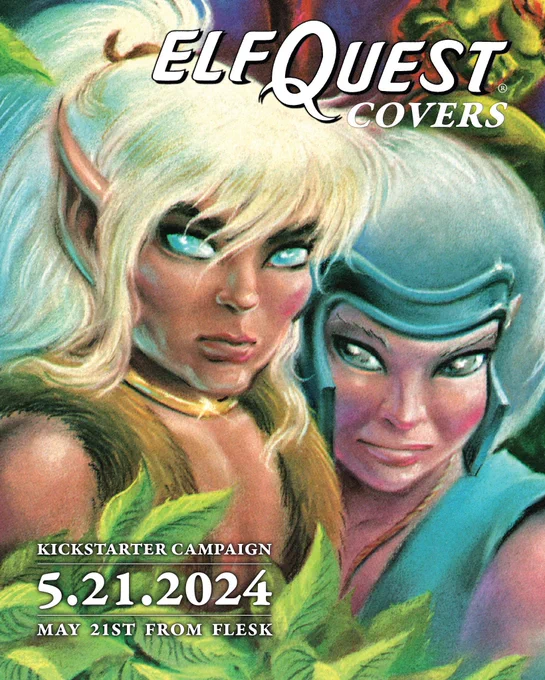 ElfQuest Covers art book Kickstarter campaign starts May 21
