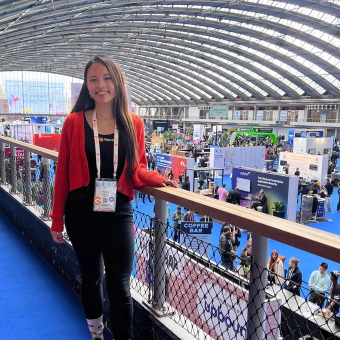 Pauline at KubeCon EU 2023