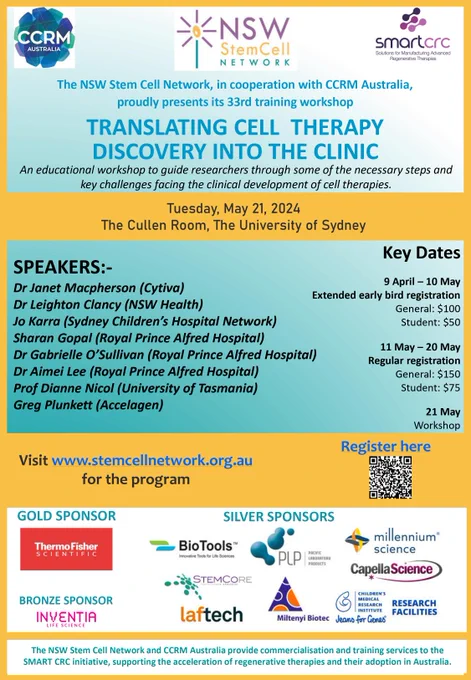 Accelerate your stem cell research to clinic with insights from research and industry leaders 