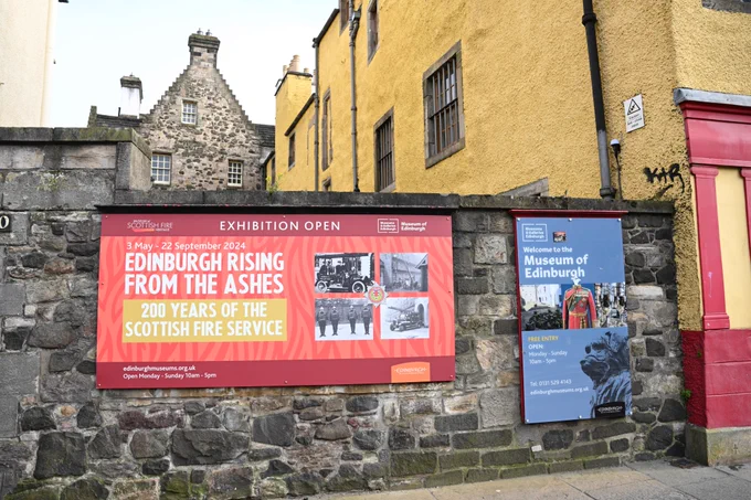Exterior of the Museum of Edinburgh.