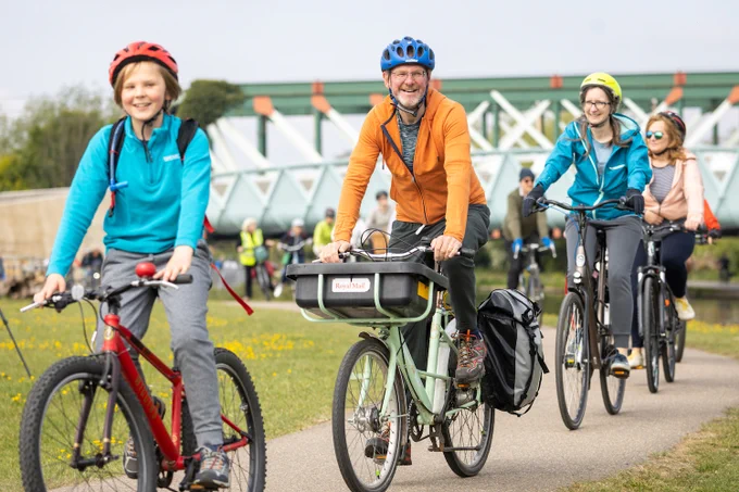 Participants on the 2022 Reach Ride