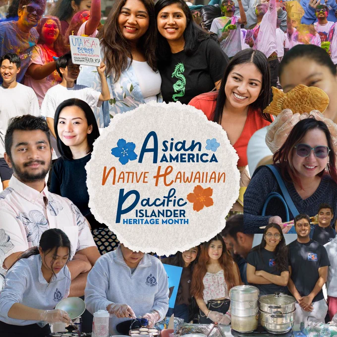 UTA Students that represent different Asian Americans, Native Hawaiians, and Pacific Islanders. 